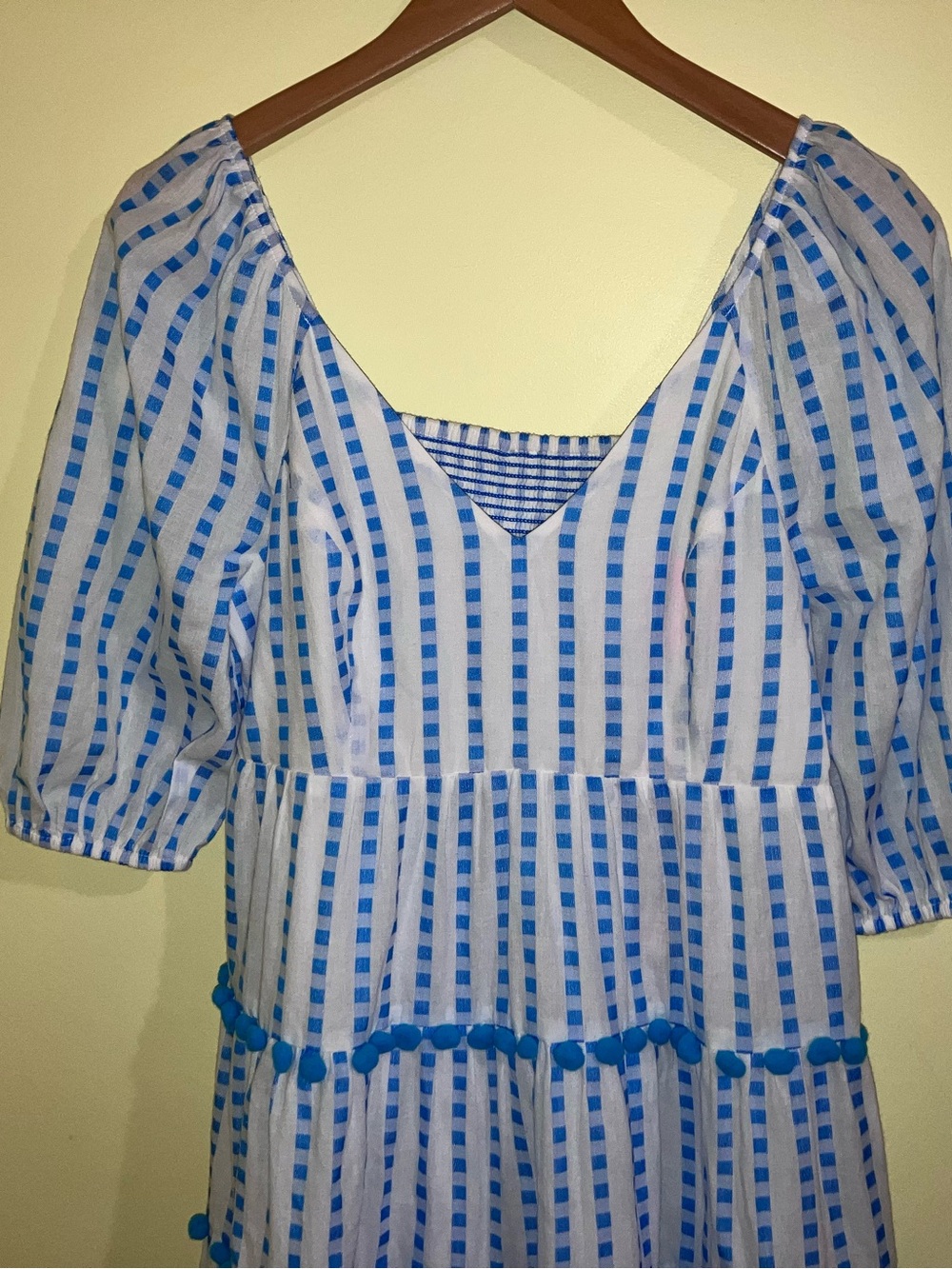 Lilly Pulitzer NEW Sidney Midi Dress Gingham Embroidered Size 4 Country Preppy - Picture 7 of 11